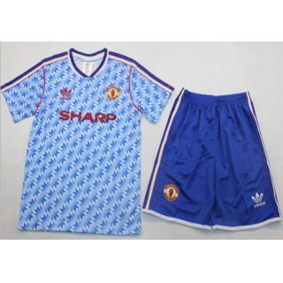 Manchester United 2a Equipación 90/92 - NIÑOS